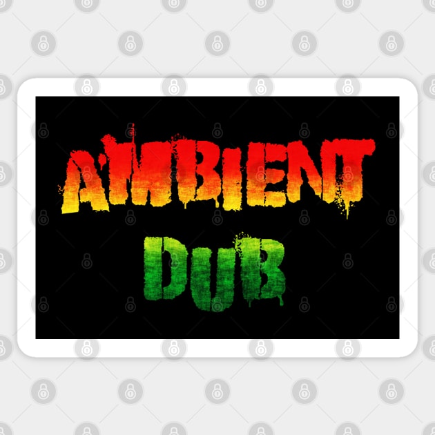 Ambient dub Sticker by Erena Samohai